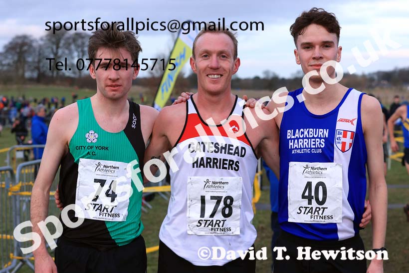 Senior Mens 2024 Northern Cross Country Champs., Sedgefield. Photo: David T. Hewitson/Sports for All Pics